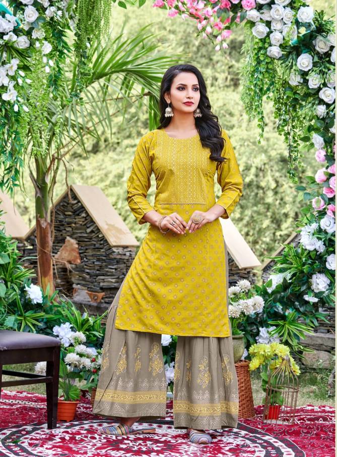 Olio Vol 2 By Tips And Tops Kurti With Bottom Catalog